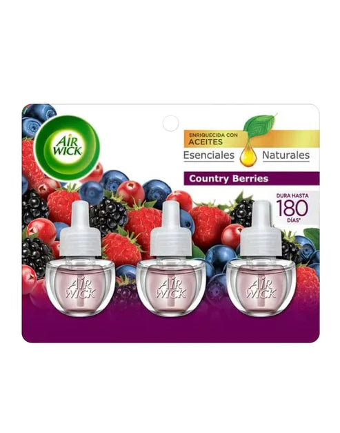 Air wick - Repuesto electrico x3 Berries