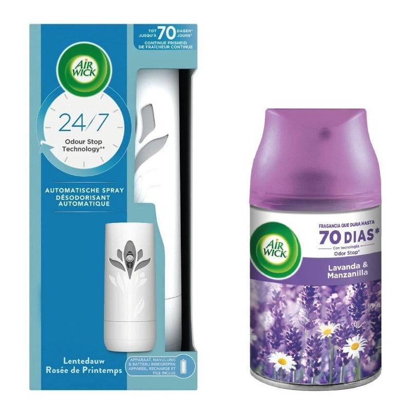 Air Wick Aromatizador Automático Difusor + Repuesto 250 G