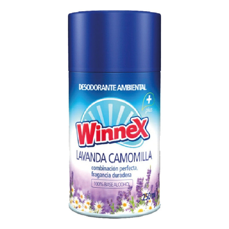Repuesto Aromatiza. Automatico 250 Ml - Lavanda Winnex 3u
