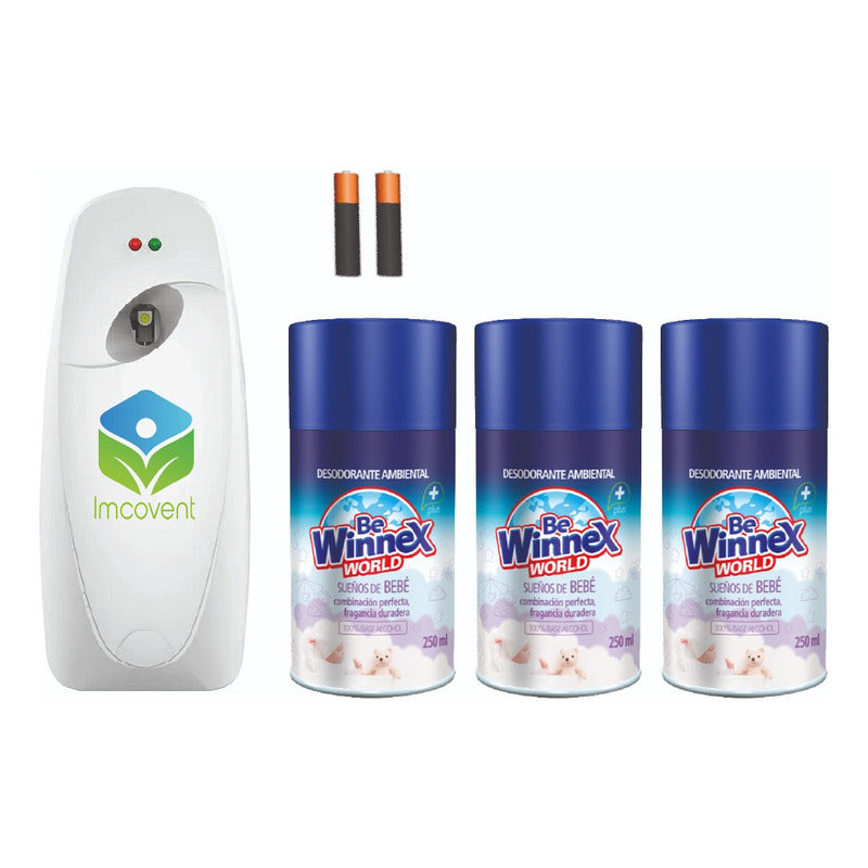 Winnex Difusor Automatico + 3 Repuestos Sueños De Bebe