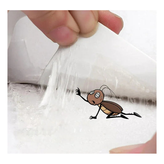 Efectivo Cebo Trampa Adhesiva Con Atrayente Cucarachas 6 Un