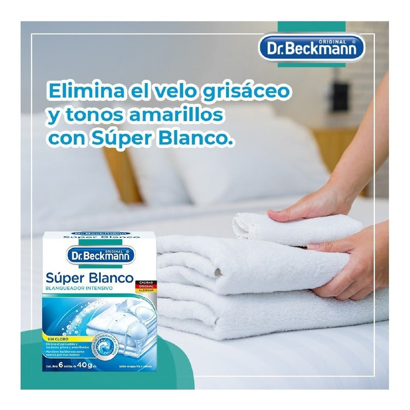 Dr. Beckmann - Super Blanco Blanqueador Intensivo Sin Cloro
