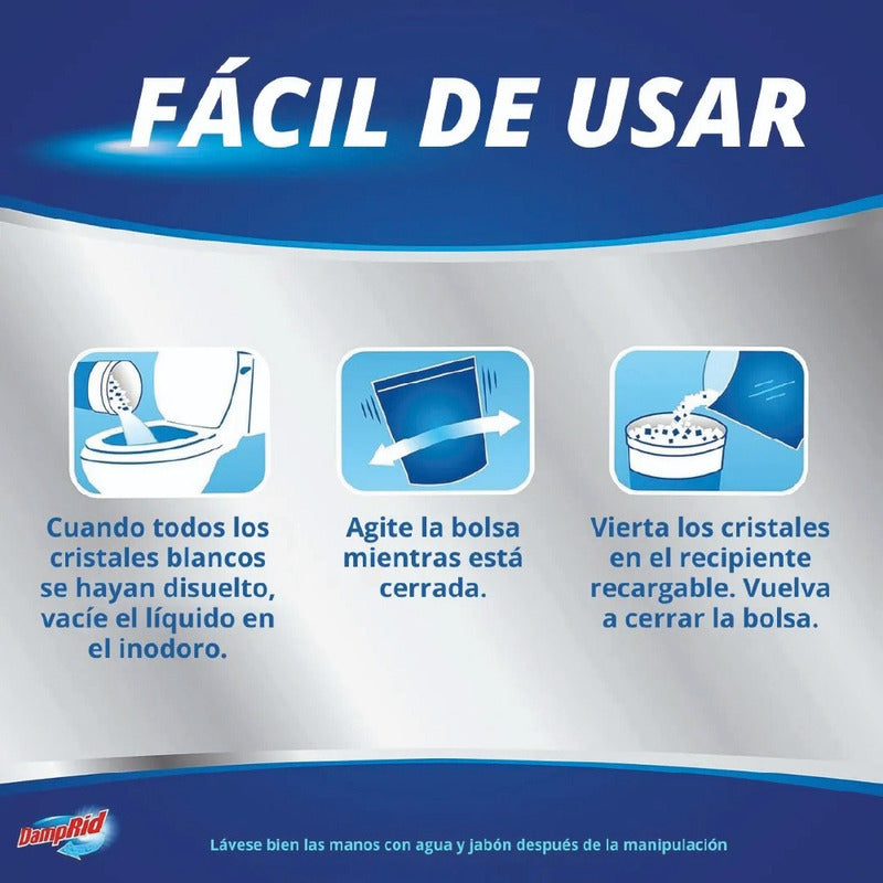 Damprid Doypack Granos Antihumedad 1.2kg Repuesto