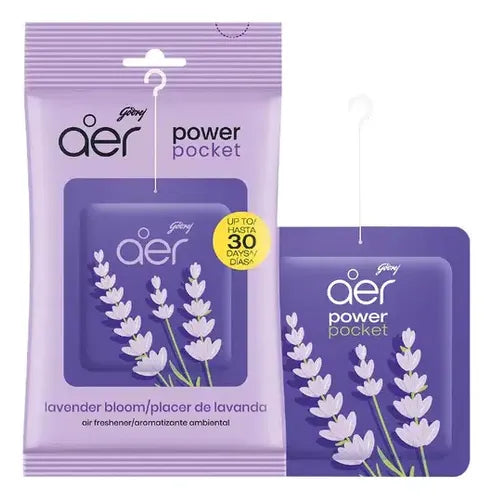 Aer Power Pocket - Ambientador Lavanda 6 Unidades