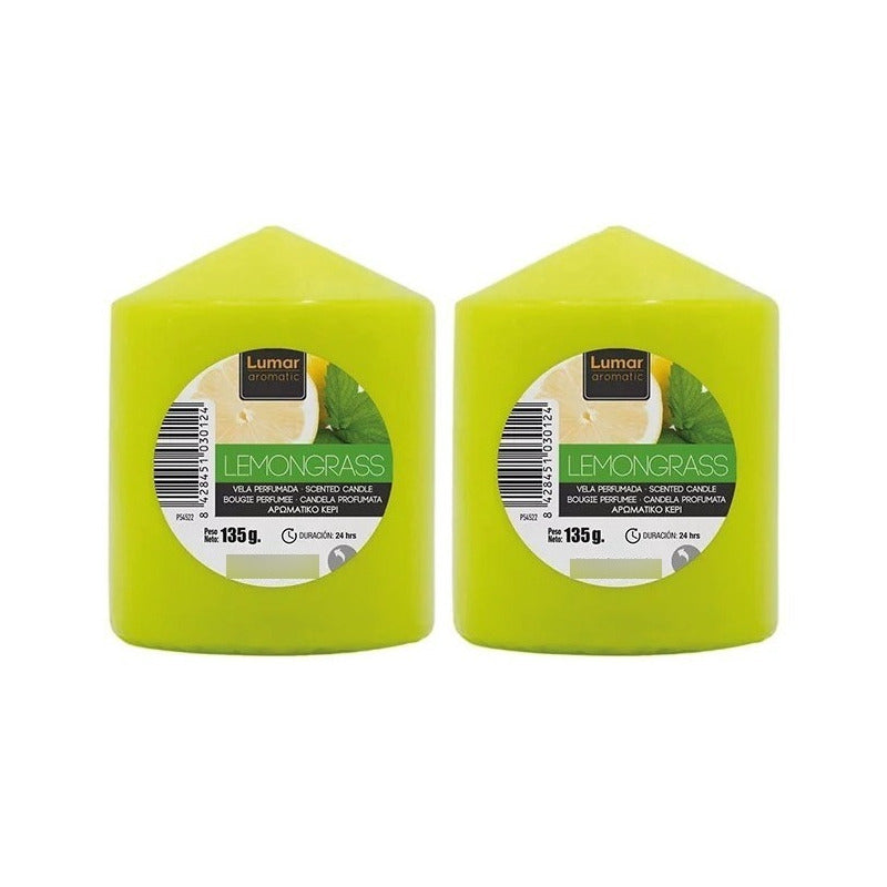 Lumar Aromatic - Taco Decorativa 2Un. | 24h/135gr