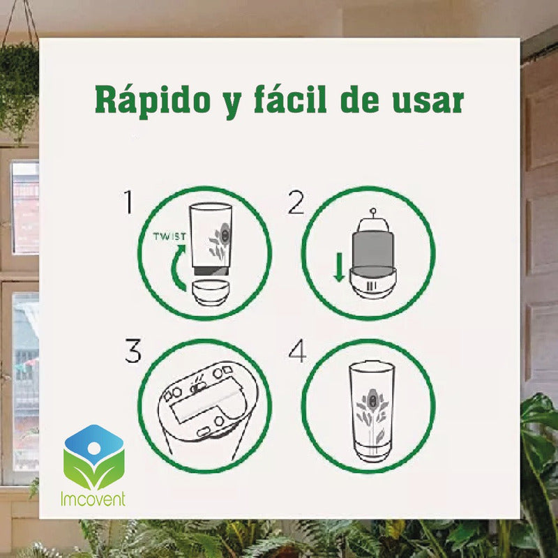Air Wick Automático Difusor + 2 Repuestos / Vainilla Brisa