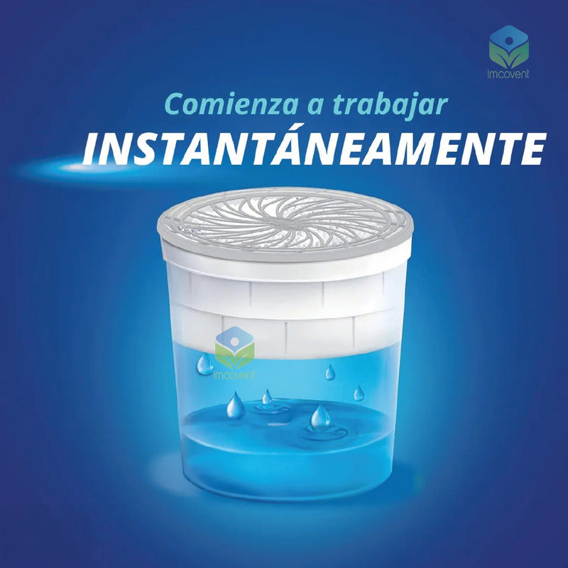 Damprid Absorbedor De Humedad Recargable + 2 Repuestos