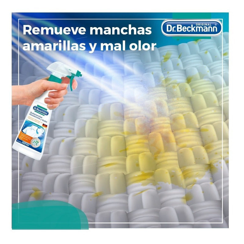 Dr. Beckmann - Quitamanchas sudor y Desodorante | 250 Ml