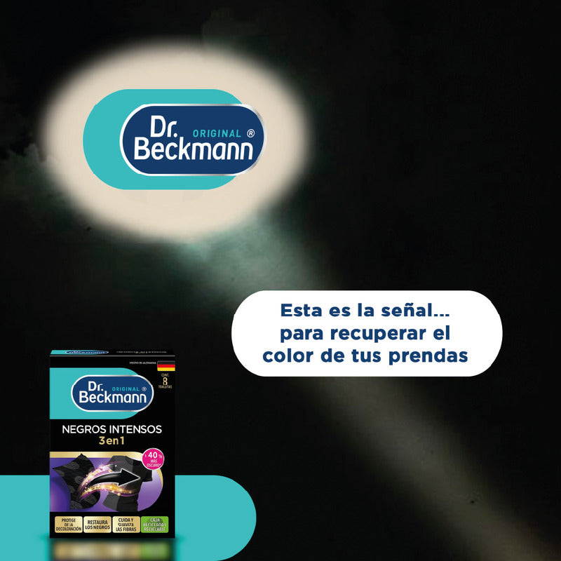 Dr. Beckmann - Toallas Renovadoras De Tonos Negros Y Fibras