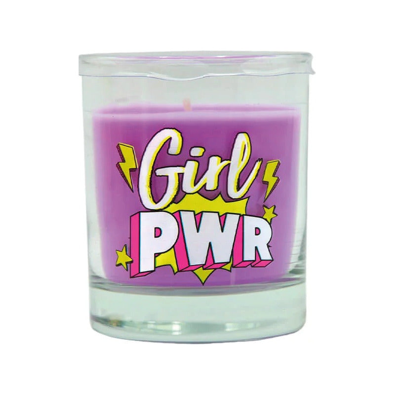 Lumar Aromatic Vela Vaso Con Mensaje - Girl Power 140g/30h