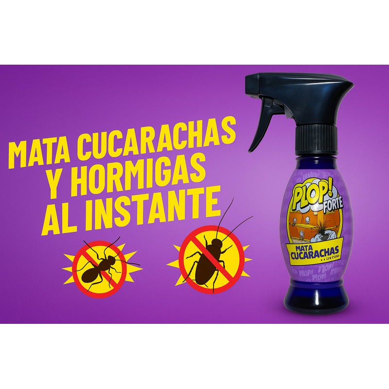 Plop Forte - Repelente Y Control De Cucarachas 300 Ml