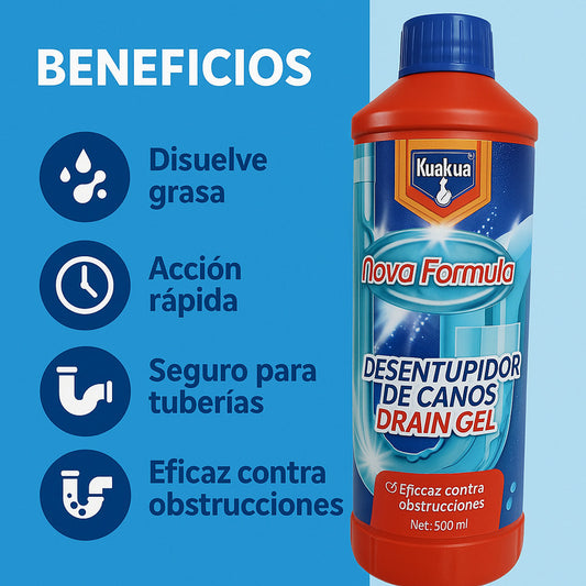 Elimina Obstrucciones Al Instante - En Gel 500 Ml
