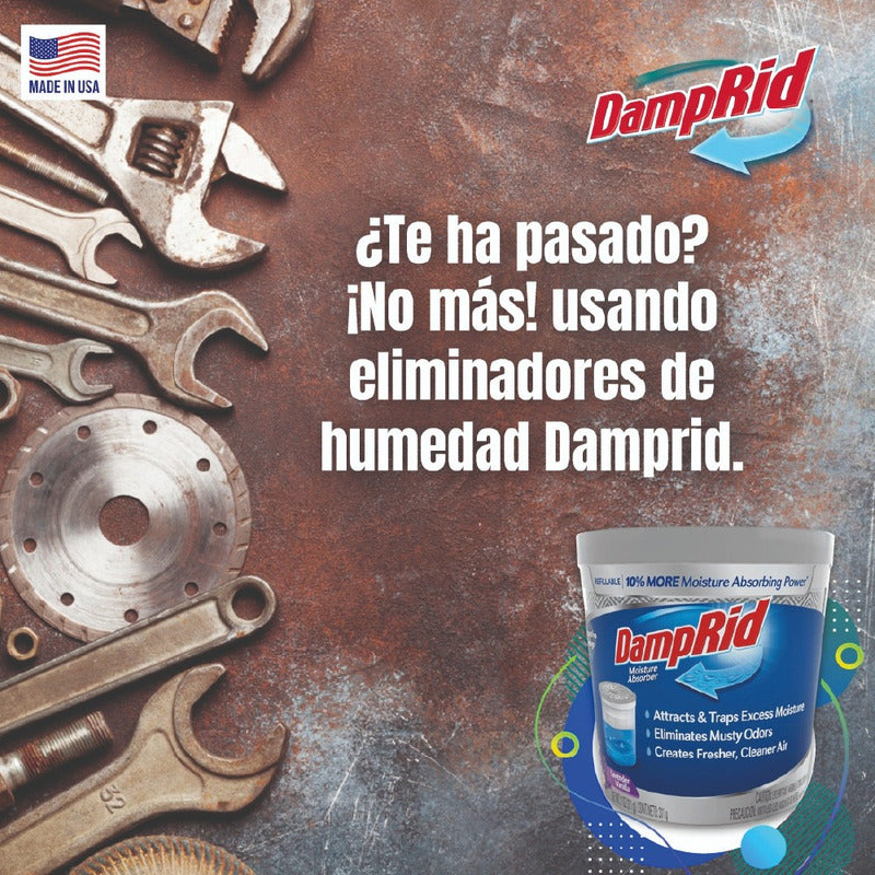 Damprid Doypack Granos Antihumedad 1.2kg Repuesto