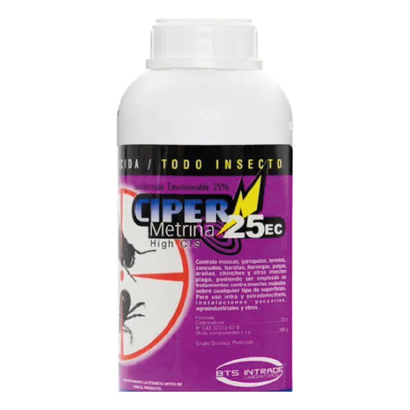 Cipermetrina Ec Repelente Multi Insectos Control Plagas /1 L