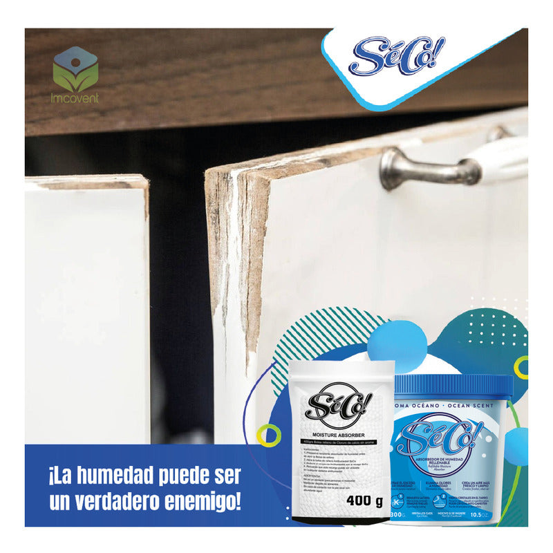 Seco - Absorbedor De Humedad Embase Recargable Damprid 300g
