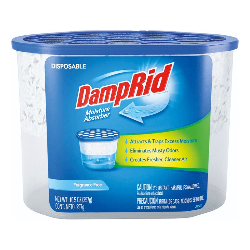 Damprid Adsorbedor De Humedad Elimina Olores Desechable 297g