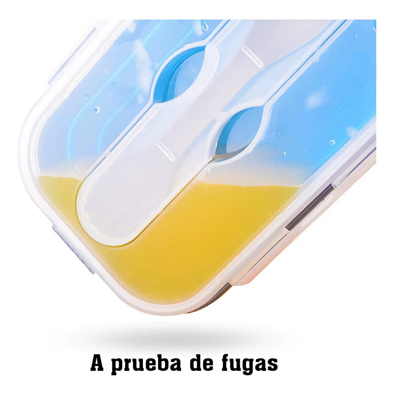 Tupper Plegable Libre De Bpa / Camping Trekking Playa 700 Ml