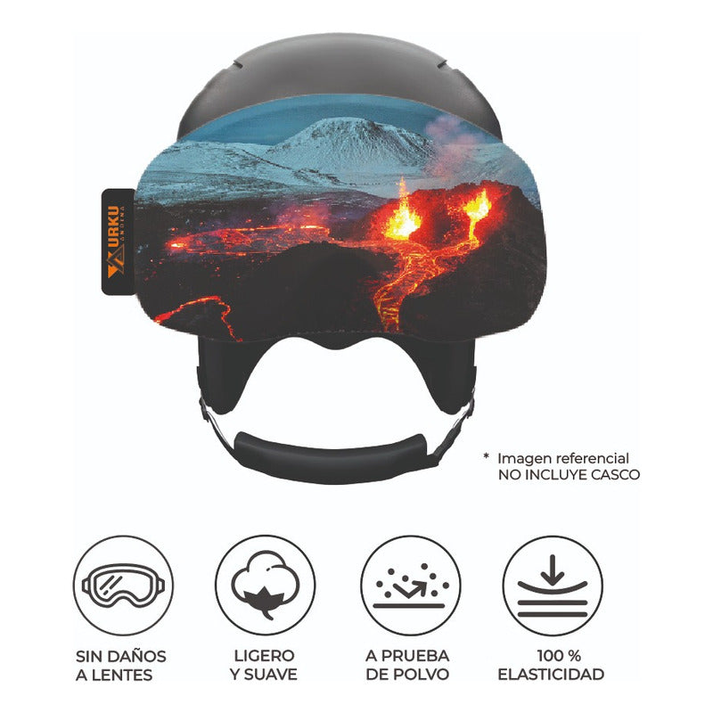 Funda Antiparras Ski/snow/bici Microfibra Rash