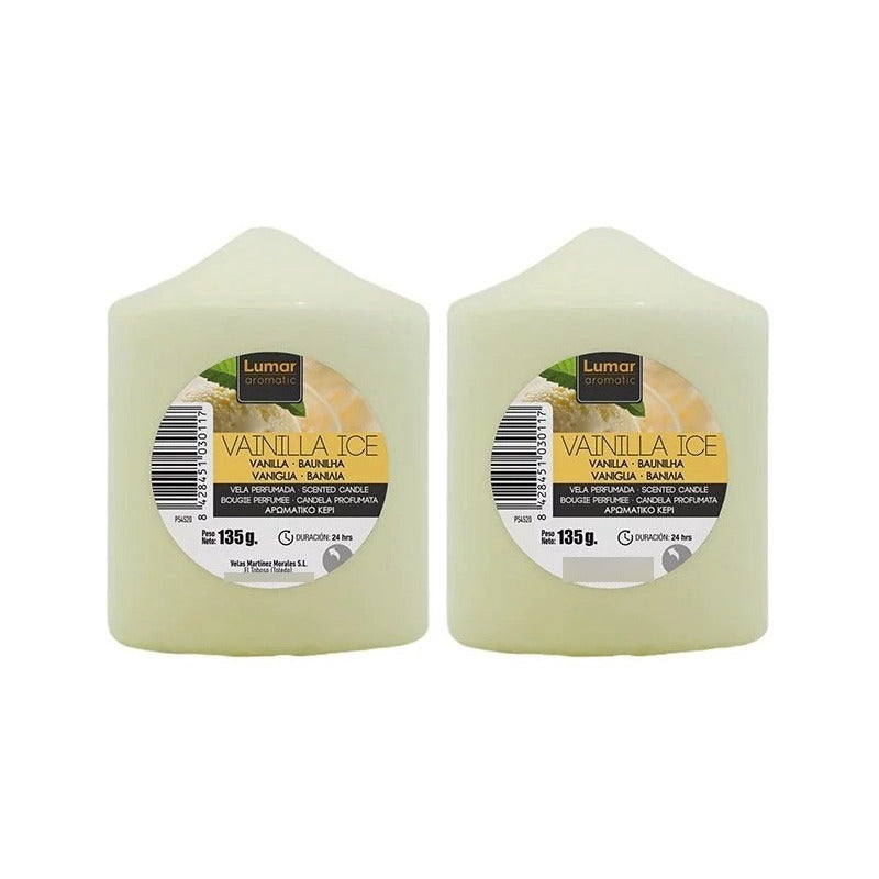 Lumar Aromatic - Taco Decorativa 2Un. | 24h/135gr