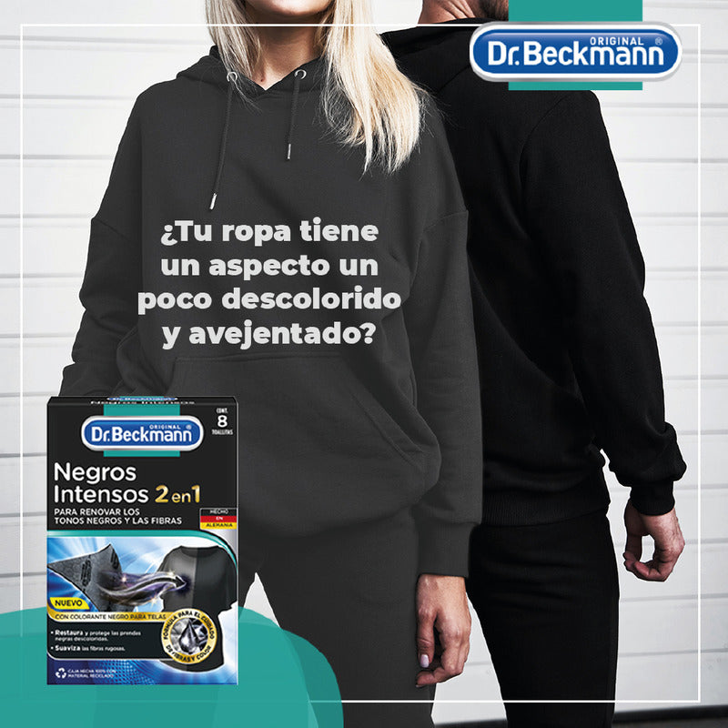 Dr. Beckmann - Toallas Renovadoras De Tonos Negros Y Fibras