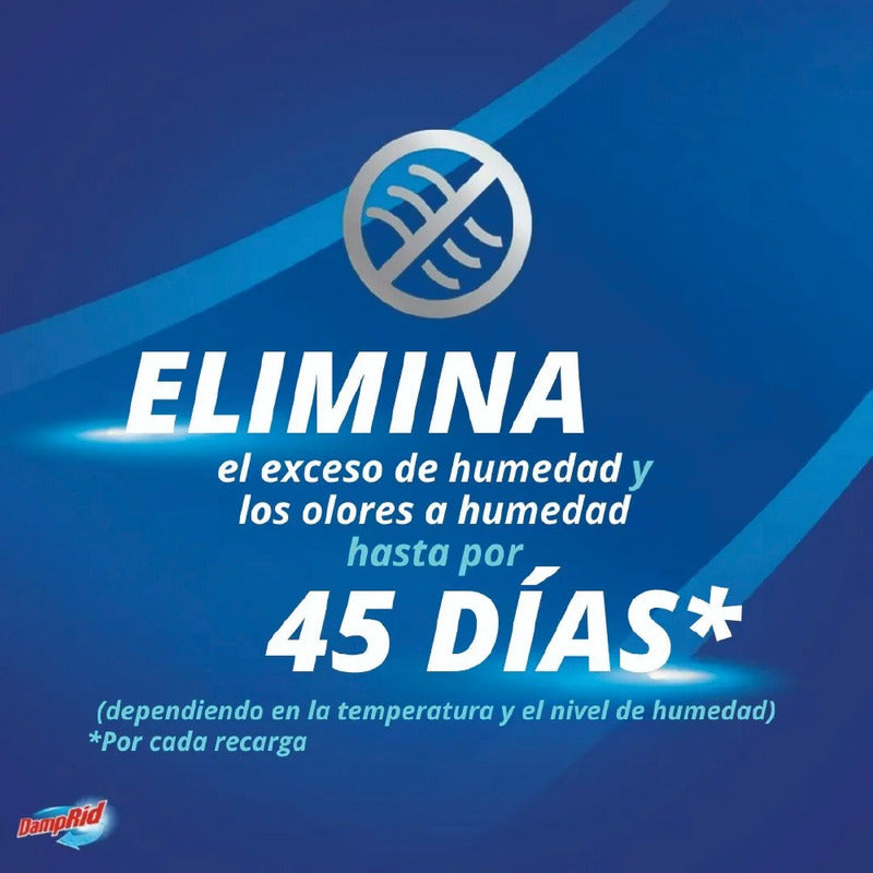 Damprid Adsorbedor De Humedad Elimina Olores Desechable 297g