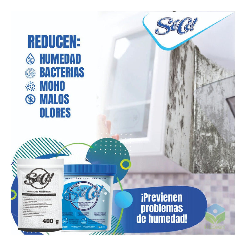 Damprid Absorbedor De Humedad Recargable + 2 Repuestos Fu
