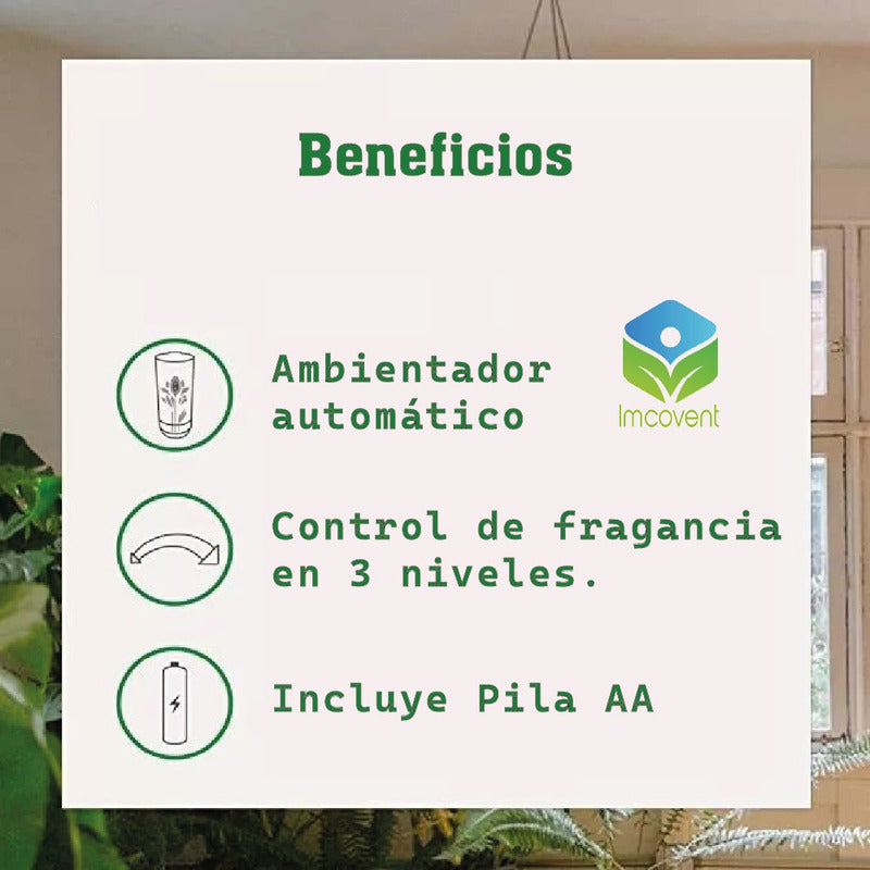 Air Wick Automático Difusor + 2 Repuestos / Vainilla Brisa