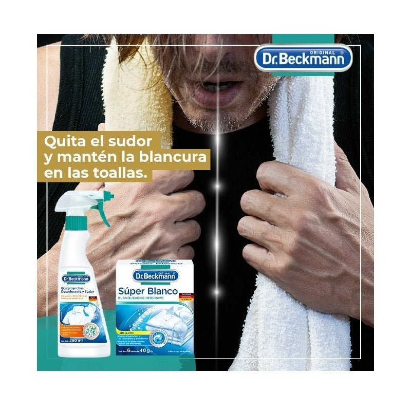 Dr. Beckmann - Quitamanchas sudor y Desodorante | 250 Ml