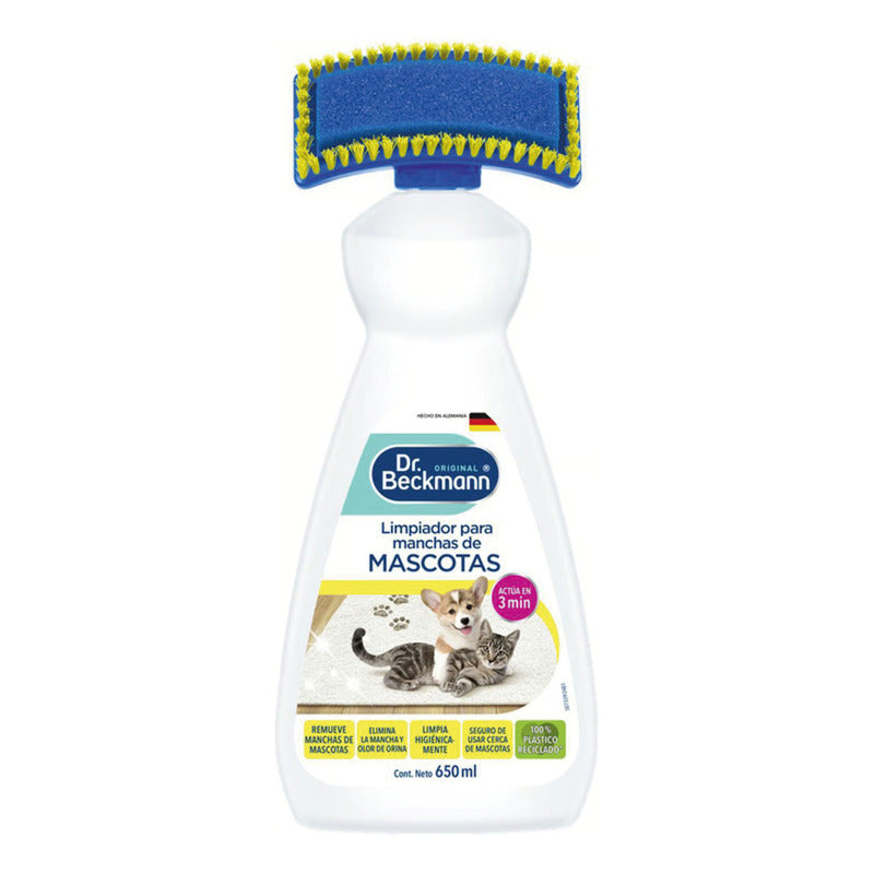 Eliminador De Manchas Para Mascotas - Dr. Beckmann 650 Ml
