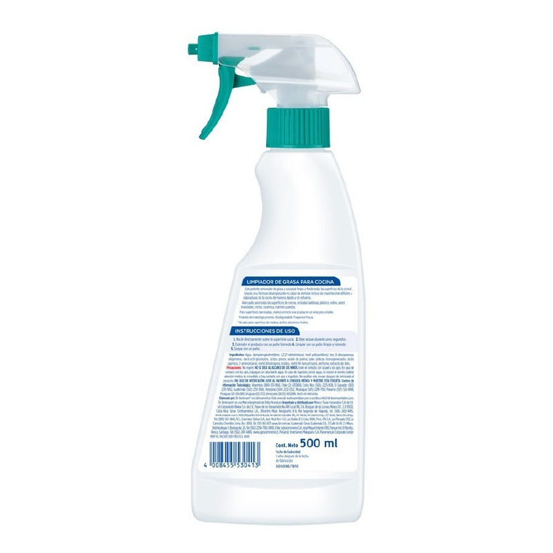 Dr. Beckmann Limpiador De Grasa Para Cocinas - 500ml