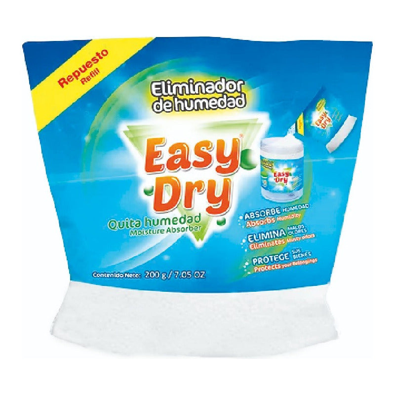 Absorbedor De Humedad Recarga 3 Unidades 200g C/u Easydry