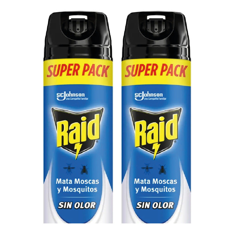 Raid - Moscas/zancudos/mosquitos Sin Olor 420cc