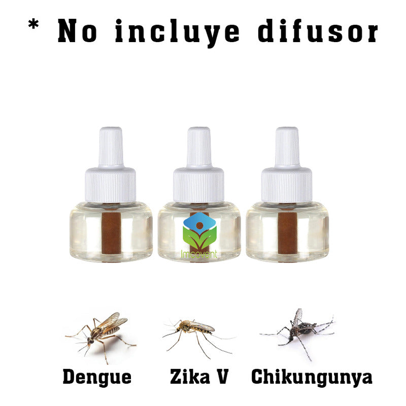 Eliminador De Mosquitos Y Zancudos 3 Repuestos Par Par