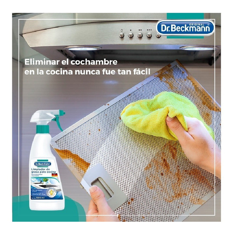 Dr. Beckmann Limpiador De Grasa Para Cocinas - 500ml