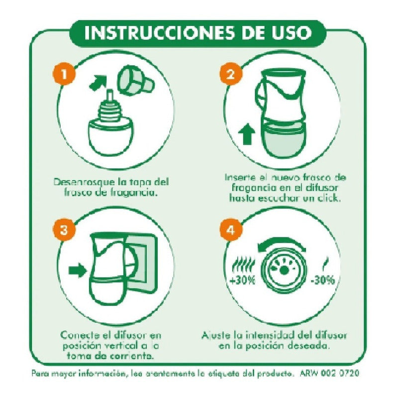 Air Wick Eléctrico Manzana Canela - Difusor + 2 Repues 21 Ml