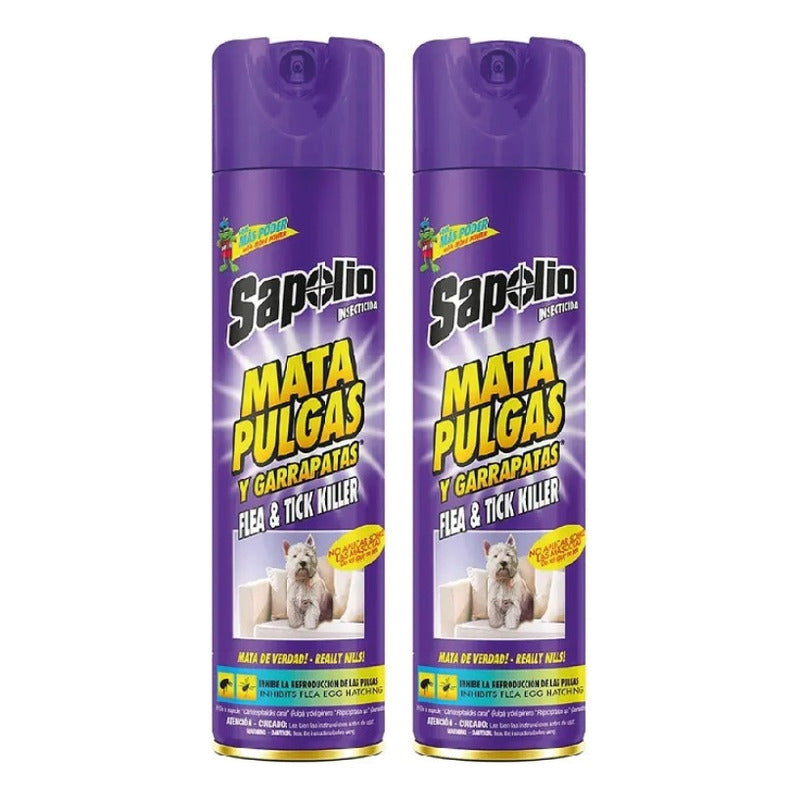 Eliminador De Garrapatas Pulgas (2u) - Bajo En Olor