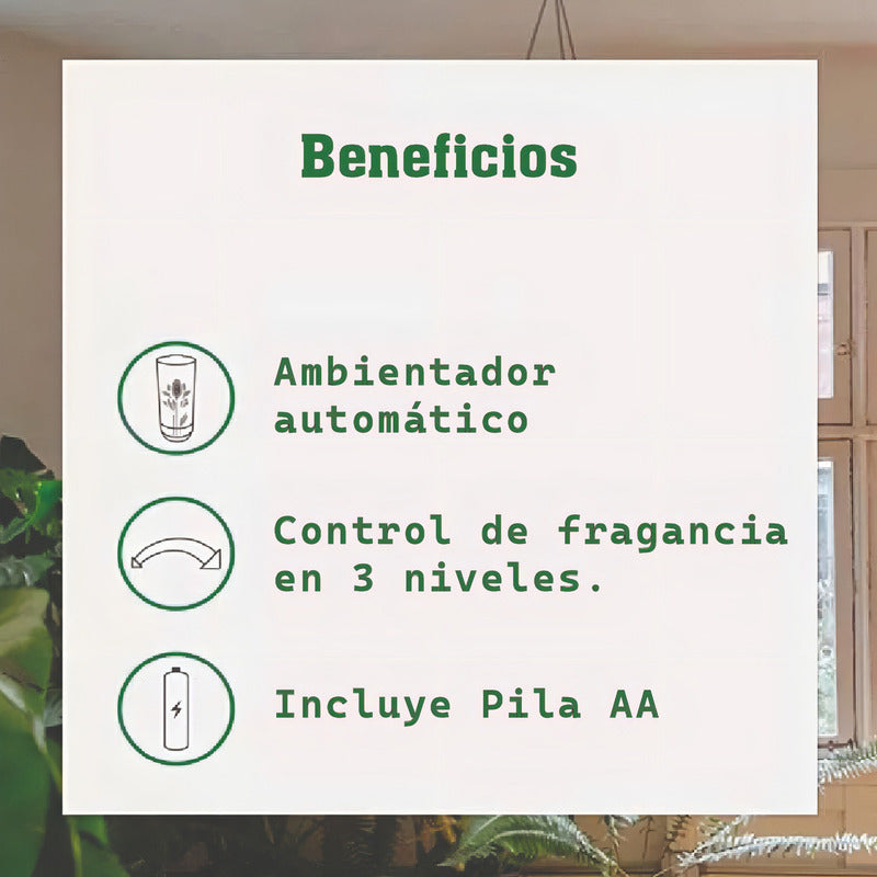 Airwick - Air Wick - Aromas - Automático Botella - Brisa Refrescante - Unidad - 1 - 156 G - 250 Ml