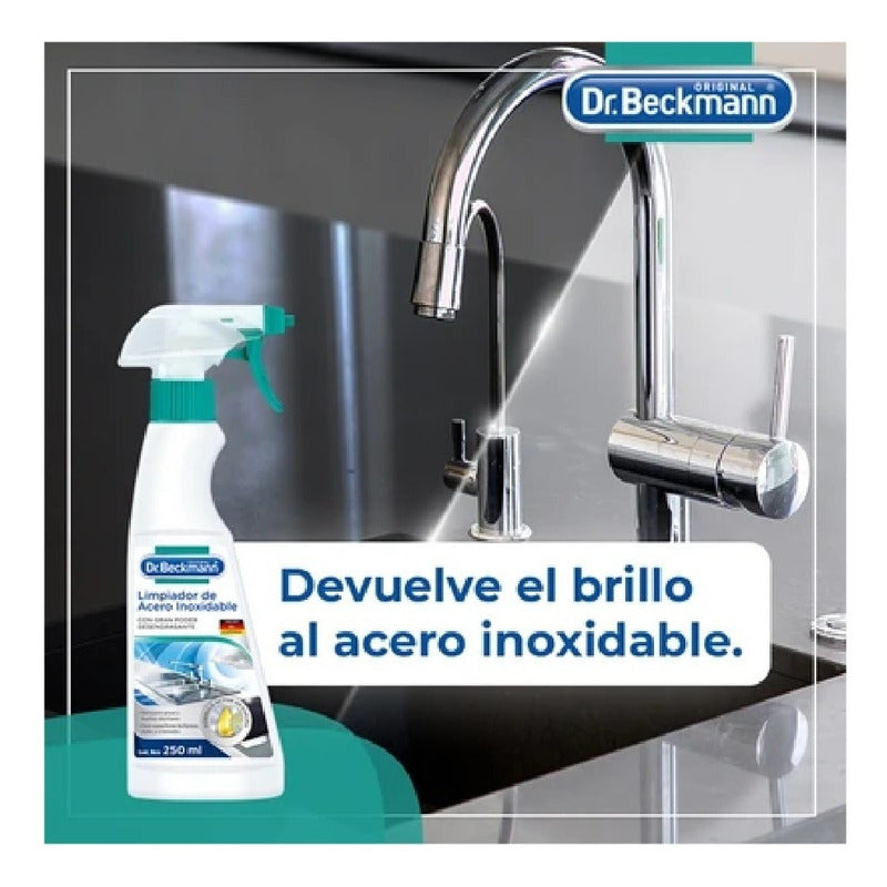 Dr. Beckmann - Limpiador De Acero Inoxidable | 250ml