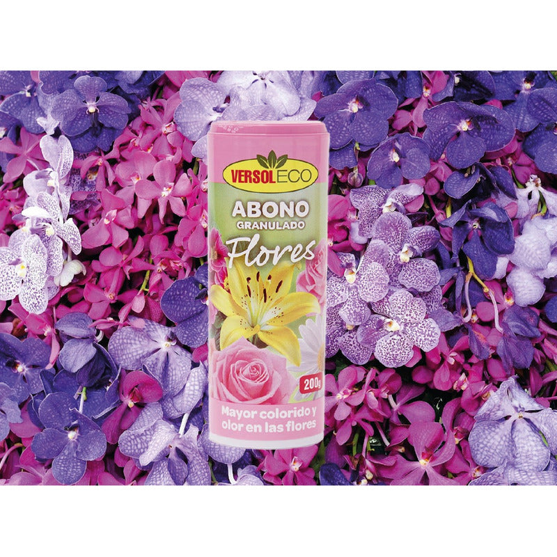 Abono Granulado Flores Y Plantas 200 Gr. Versol Eco Amahogar