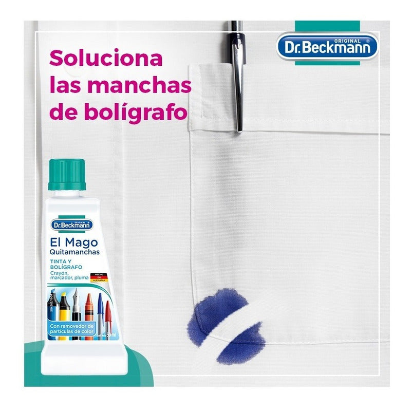 Dr Beckmann El Mago/quitamanchas Dificieles 50ml