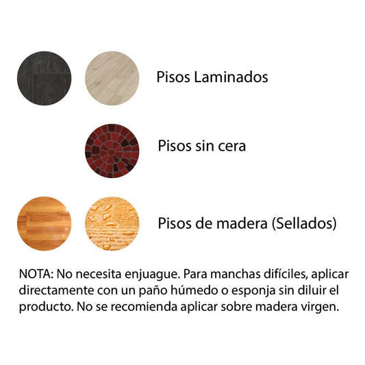 Aromatizador/limpiador Pisos Flotantes Y Lamimados - 1l Fl