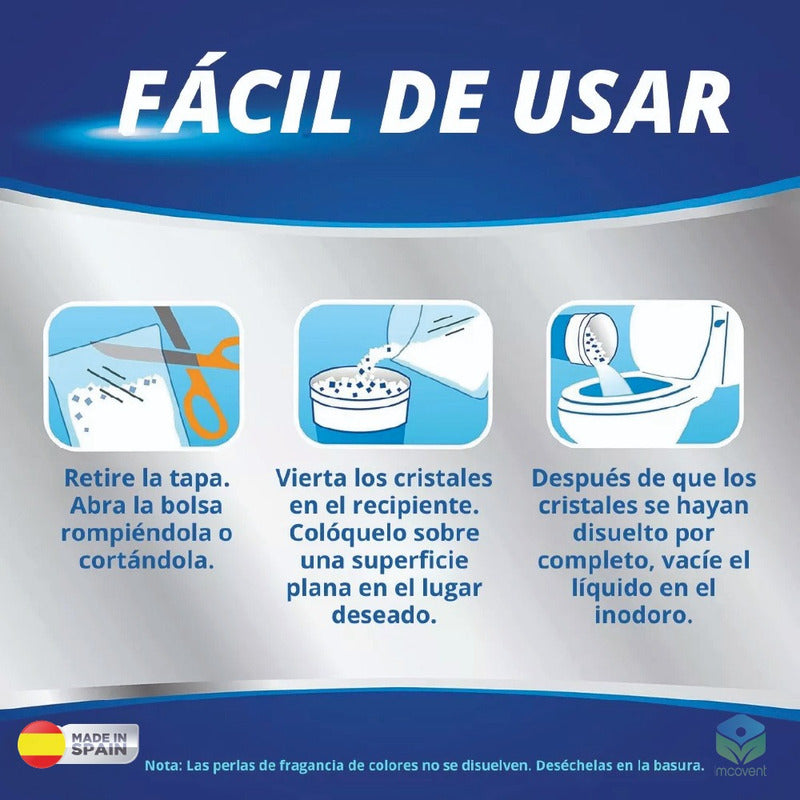 Absorbedor De Humedad Con Recarga 40g + 2 Recargas 200 C/u