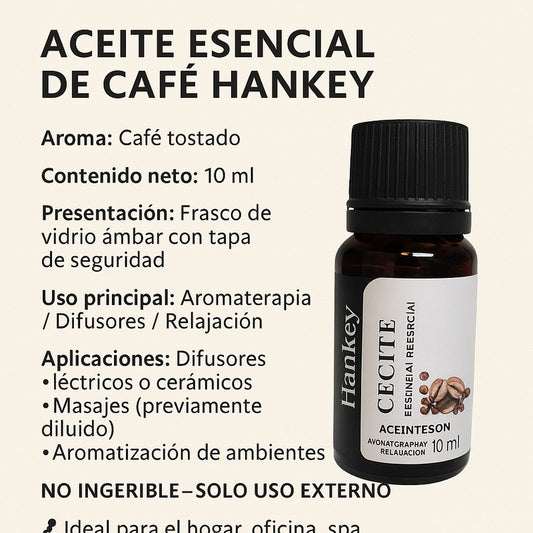 Aceite Esencial De Café Aromaterapia Relajante 10ml