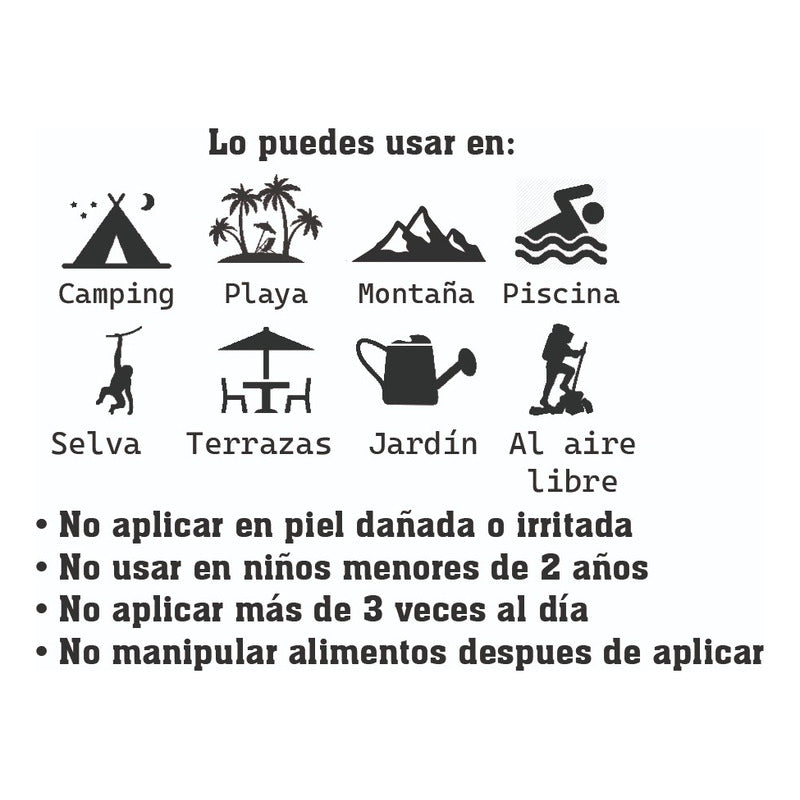 Stop Vais- Repelente De Insectos Extra Duración Crema