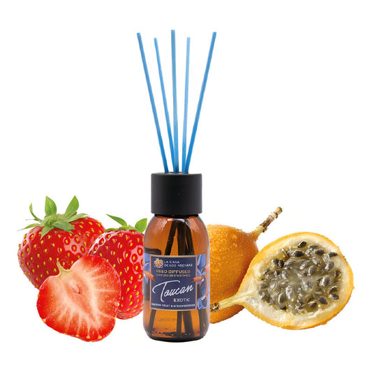 Aromatizante La Casa De Los Aromas Mikado Varitas Fresas Y Maracuya 95 Ml