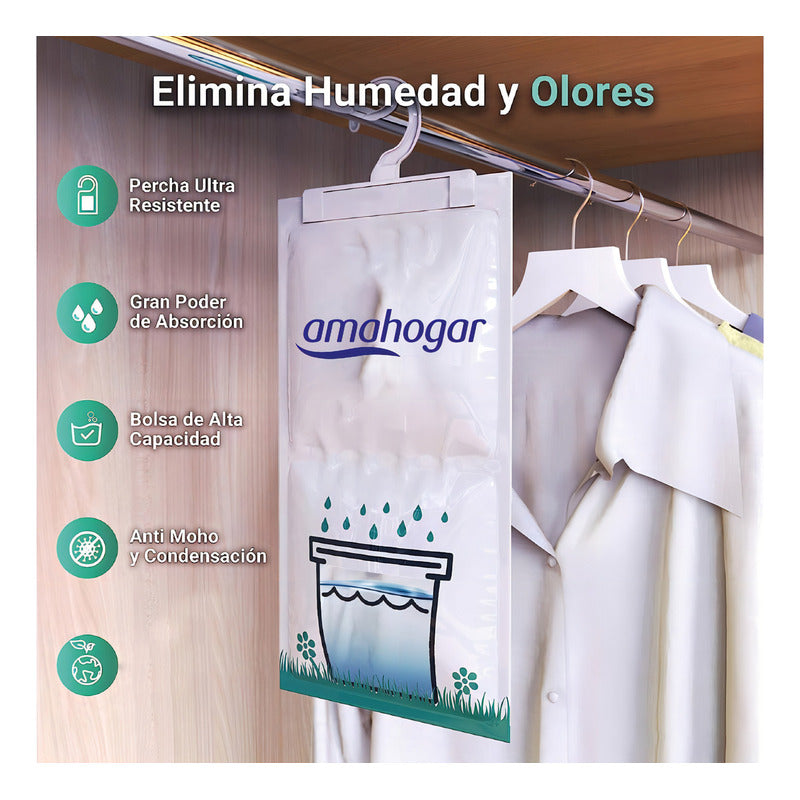 Absorbedor De Humedad Armarios 100g - Amahogar