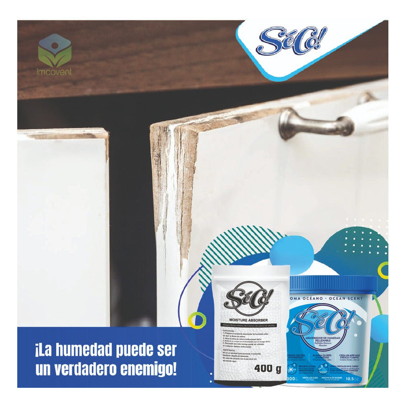 Damprid - Absorbedor De Humedad Recargable 3 Uni /400 G Seco