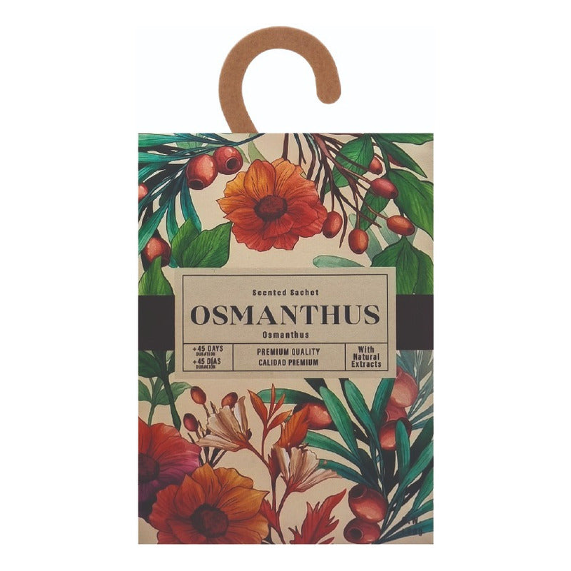 Sobre Perfumado Natural Extrac 20g Armario Autos | Osmanthus