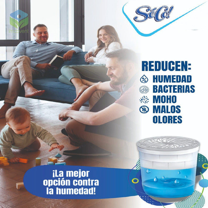 Damprid Absorbedor De Humedad Recargable + 2 Repuestos Fu