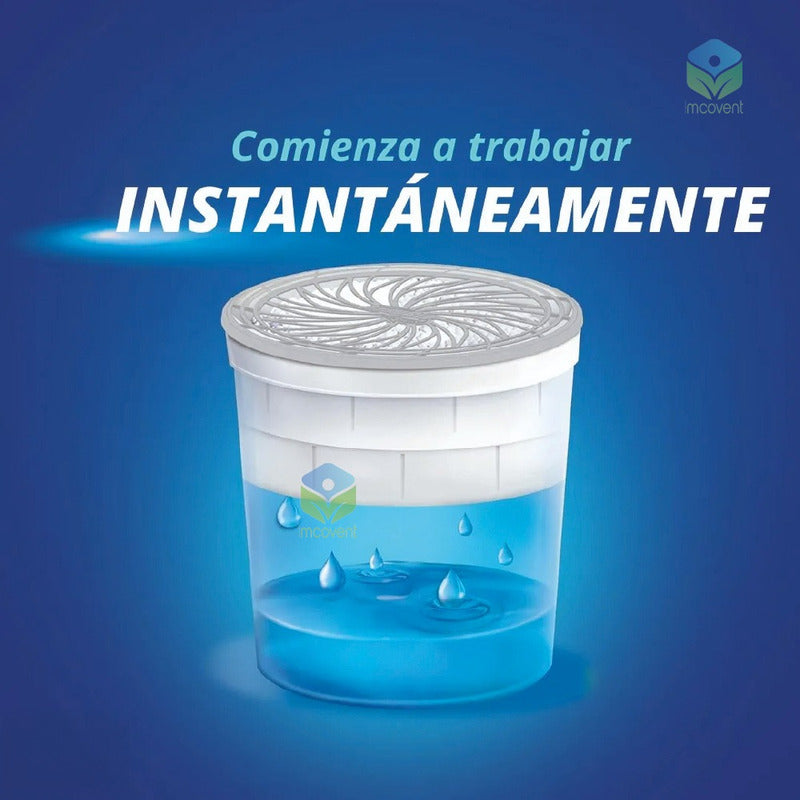 Damprid Absorbedor De Humedad Recargable + 2 Repuestos Fu